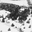 Abercairny House, oblique aerial view, taken from the SSE.