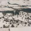 Abercairny House, oblique aerial view, taken from the S.