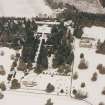 Abercairny House, oblique aerial view, taken from the S.