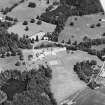 Blair Castle.
Oblique aerial photograph.