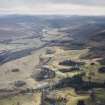 General oblique aerial view of the glen with the country house and dairy adjacent, taken from the E.