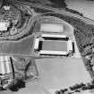 Perth, Crieff Road, McDiarmid Park.
Oblique aerial view, taken from the ENE.