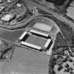 Perth, Crieff Road, McDiarmid Park, 
Oblique aerial view, taken from the NE.