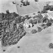 Methven Castle.
General aerial view.