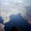 General oblique aerial view centred on the town, taken from the SW.