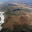 General oblique aerial view centred on the crofting township with the South Boisdale and North Boisdale in the distance, taken from the SW.