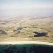 General oblique aerial view looking across Benbecula, with the crofting townships in the foreground, taken from the W.