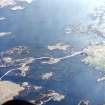 Oblique aerial view centred on the causeway (NF 8424 4653), taken from the SW.