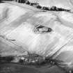 Tarradale House, oblique aerial view, taken from the SW, centred on the cropmarks.