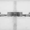 Hopetoun House.
Photographic copy of East elevation.
Titled: 'The General Front of Hopetoun House toward the Court The Seat of the Right Honourable the Earl of Hopton in the County of Linlithgow'