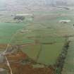 Oblique aerial view of the landscape around Newton and Overhills, taken from NJ 863 089 looking E.