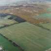 Oblique aerial view centred on the ploughed down field boundaries between Brimmond Hill and Dykeside, taken from the SE.