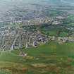 Oblique aerial view of Seaton, taken from the E.