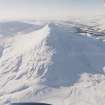 Oblique aerial view of Schiehallion, taken from the ENE.