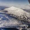 General oblique aerial view of Schiehallion, taken from the ESE.