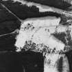 Oblique aerial view centred on the remains of the township, taken from the NNE.