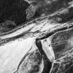 Stronetoper, oblique aerial view, taken from the SE, centred on the remains of a township.