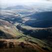 General oblique aerial view of Glendevon, taken from the WNW.