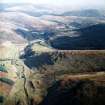 General oblique aerial view of Glendevon, taken from the W.