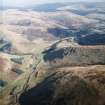 General oblique aerial view of Glendevon, taken from the WSW.