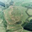Oblique aerial viewof Fendoch Roman Fort, oblique aerial view, taken from the NE.