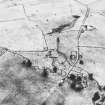 Aerial view of Newton of Ballinreigh township and Midtown of Ballinreigh farmstead.