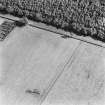 Moss Side, oblique aerial view, taken from the NW, centred on the cropmarks of a Roman Watch Tower.