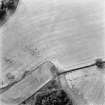 Coldrochie, oblique aerial view, taken from the ESE, centred on the cropmarks of a possible henge.