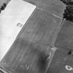 Oblique aerial view centred on the excavation of the Roman watch tower, taken from the NW.