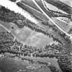 Dunkeld, Dunkeld New Palace.
Aerial view of cropmarks on site of New Palace.