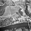Dunkeld.
General aerial view with river to South.