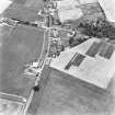 Lintrose Roman Temporary Camp, oblique aerial view, taken from the ESE.