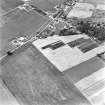 Lintrose Roman Temporary Camp, oblique aerial view, taken from the E.