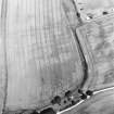 Oblique aerial view of Kirktonbarns cropmark complex, taken from the S.