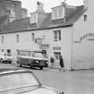 General view of the Black Bull Hotel, Churchgate, Moffat, from south west.