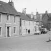 General view of the Black Bull Hotel and Harthope House, Churchgate, Moffat, from north west.