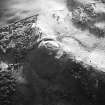 Aerial photograph of Howmoor Dun and cultivation remains.