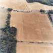 Househill, Dunipace, oblique aerial view, taken from the NNW, centred on the S side of the Roman Temporary Camp.