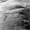 Oblique aerial view of Quarterside of Lipney centred on an archaeological landscape, taken from the NE.