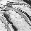 Gormyre Hill, oblique aerial view, taken from the NNW, centred on an enclosure.