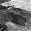 Viewfield Shale Pit, oblique aerial view, taken from the SW, showing the shale-oil mine in the centre of the photograph, with the junction of the two lines of the Tarbrax Branch of the Caledonian Railway in the top half.