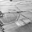 Aerial view of the location of Muirhouses Roman temporary camp, taken from the NNE.