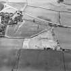 Aerial view of the location of Muirhouses Roman temporary camp, taken from the N.