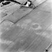 Bryland, oblique aerial view, taken from the ESE, centred on indeterminate cropmarks.