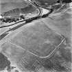 Lyne Roman Fort, oblique aerial view, taken from the SE.