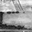 Carlops, Spittal: air photograph of Roman temporary camps and possible road.