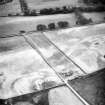 Carlops, Spittal: air photograph of Roman temporary camps and cropmarks.