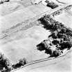 Carlops, Spittal, oblique aerial view, taken from the N, centred on the SW side of a Roman Temporary Camp.