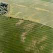 Dalachy Quarry, oblique aerial view, taken from the NE, centred on the cropmarks of a souterrain and possible unenclosed settlement.