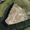 Elginhaugh, Roman fort, annexe and road: air photograph.